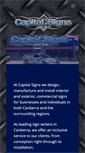 Mobile Screenshot of capitalsigns.com.au
