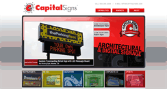 Desktop Screenshot of capitalsigns.com